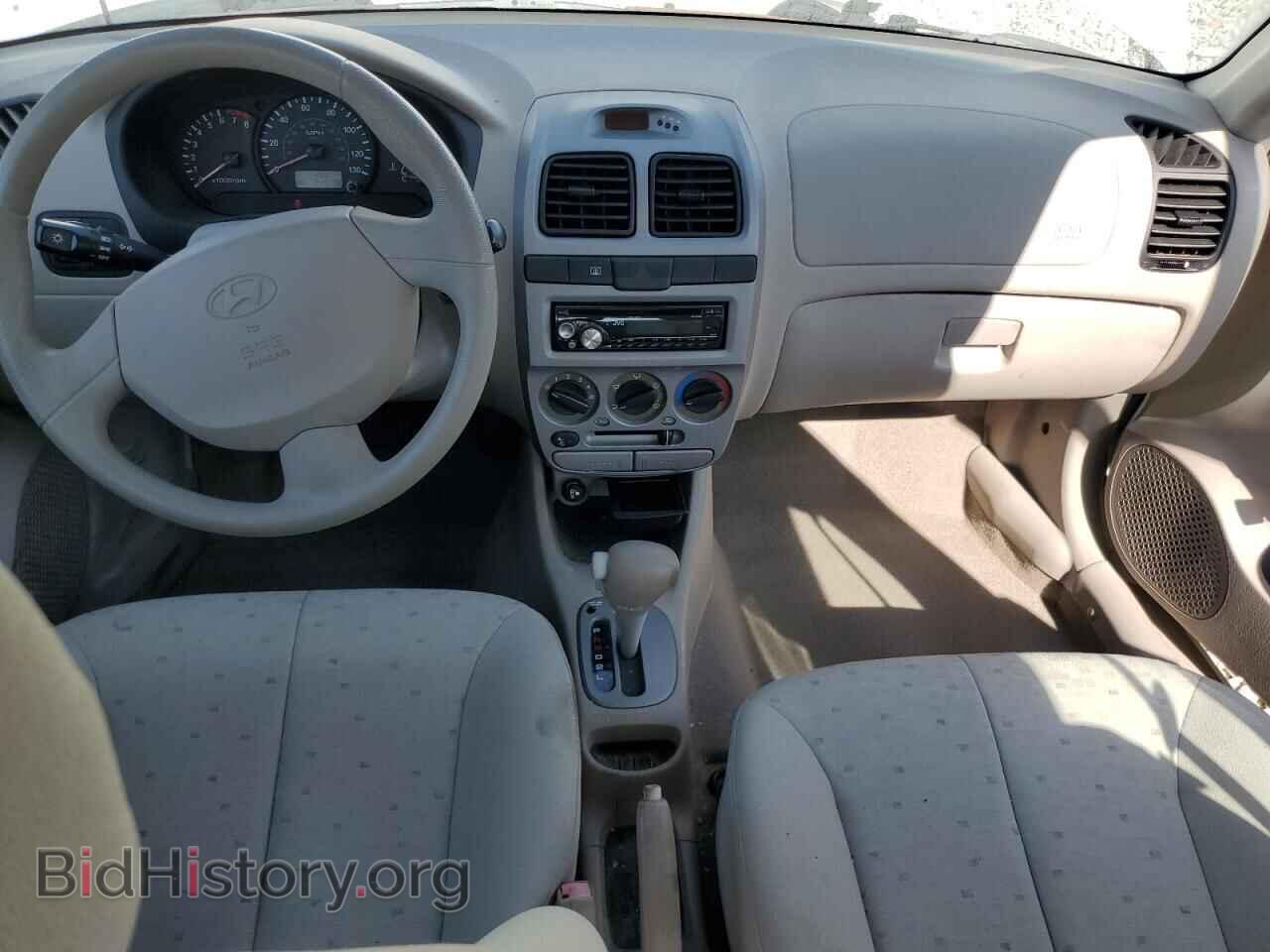 2005 HYUNDAI ACCENT - VIN: KMHCG45C55U616484 - Фото 8