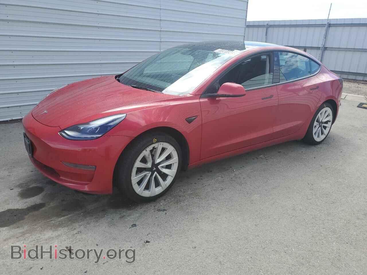 Photo 5YJ3E1EA0NF289167 - TESLA MODEL 3 2022