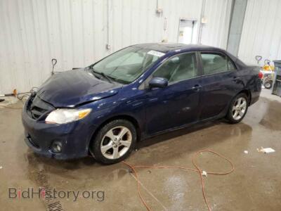 2012 Toyota COROLLA Base, синий — VIN 2T1BU4EE8CC794409, Copart