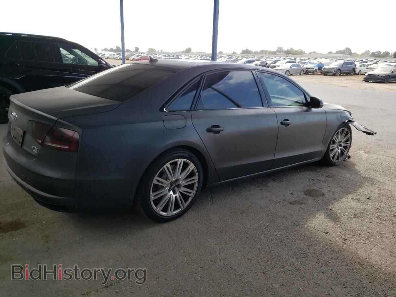 2013 AUDI A8 - VIN: WAUR2AFD8DN018382 - Фото 3