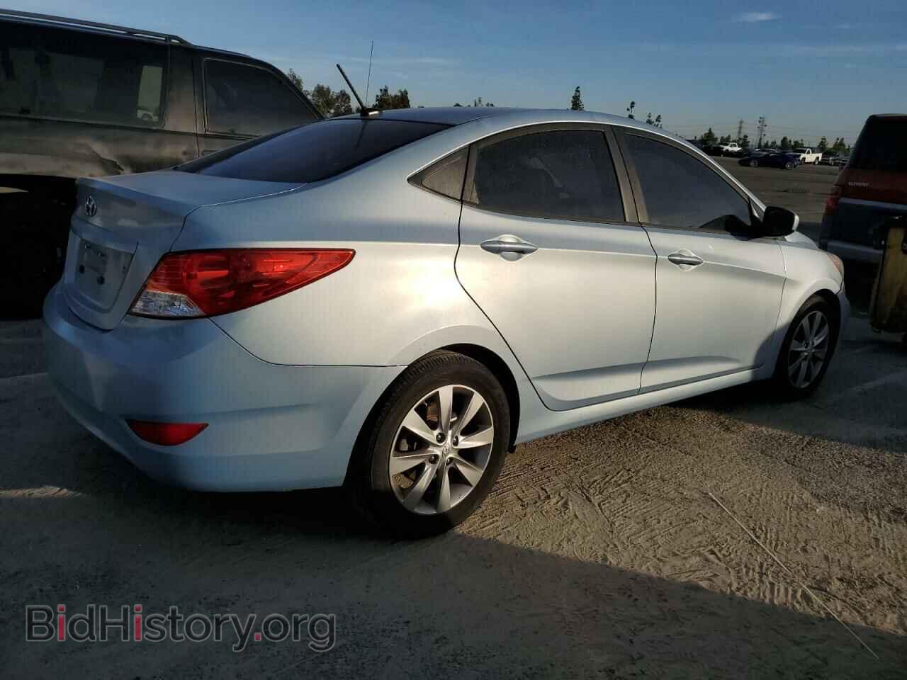 2012 HYUNDAI ACCENT - VIN: KMHCU4AE0CU057309 - Фото 3