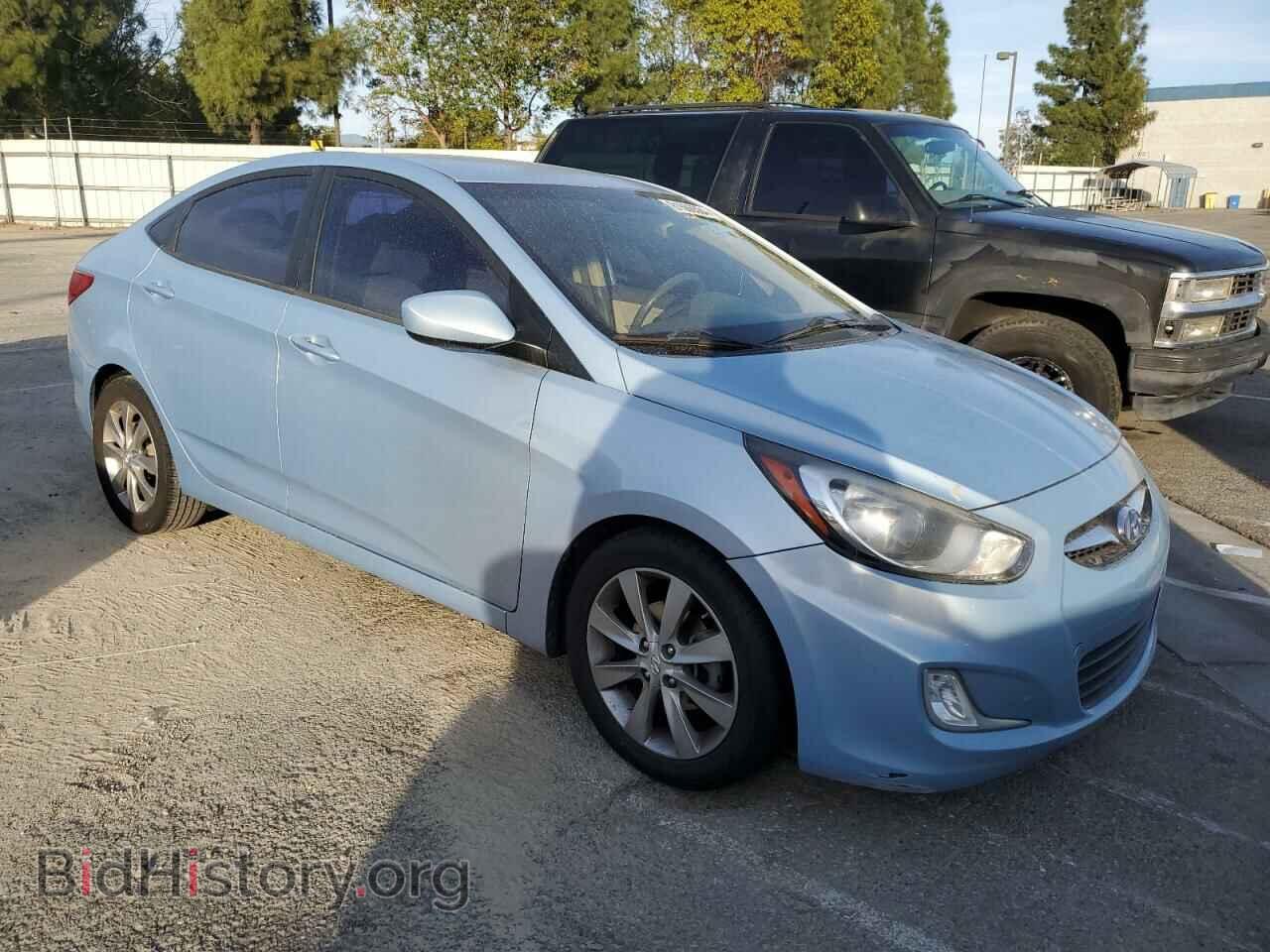 2012 HYUNDAI ACCENT - VIN: KMHCU4AE0CU057309 - Фото 4
