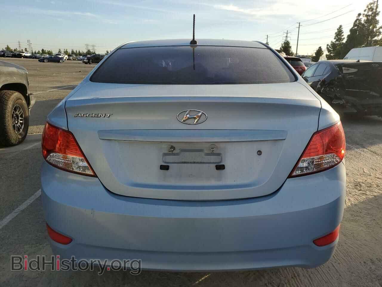 2012 HYUNDAI ACCENT - VIN: KMHCU4AE0CU057309 - Фото 6
