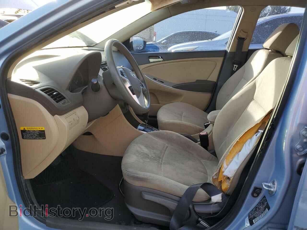 2012 HYUNDAI ACCENT - VIN: KMHCU4AE0CU057309 - Фото 7