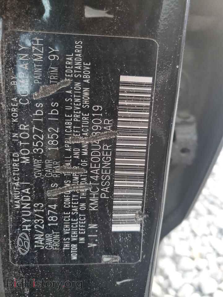 2013 HYUNDAI ACCENT - VIN: KMHCT4AE0DU439019 - Фото 12
