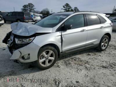 2016 Ford EDGE SE, silver — VIN 2FMPK3G91GBB76641, Copart