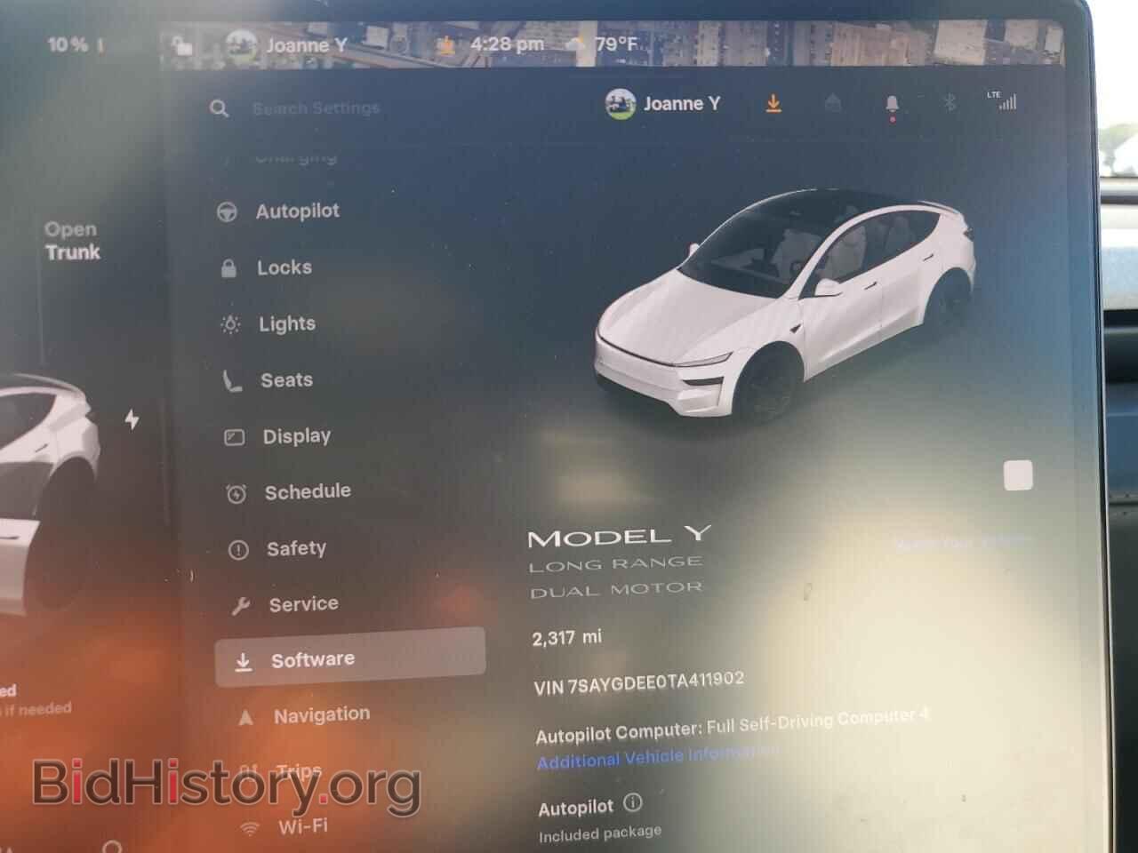 2026 TESLA MODEL Y - VIN: 7SAYGDEE0TA411902 - Photo 9