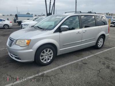 2011 Chrysler MINIVAN Touring L, silver — VIN 2A4RR8DG9BR604099, Copart