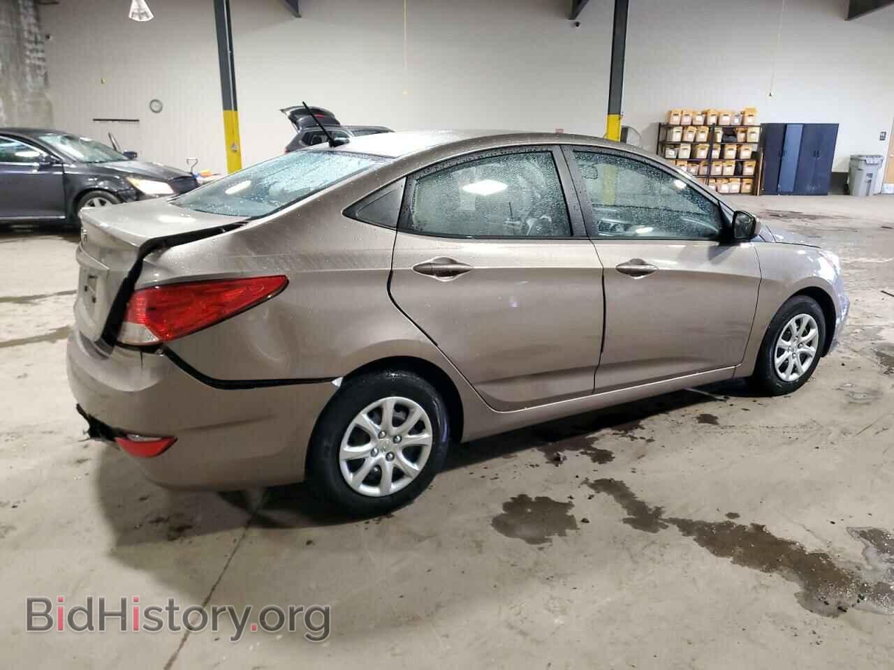 2014 HYUNDAI ACCENT - VIN: KMHCT4AE0EU722506 - Фото 3