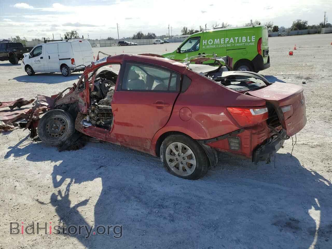 2013 KIA RIO - VIN: KNADM4A37D6290758 - Фото 2