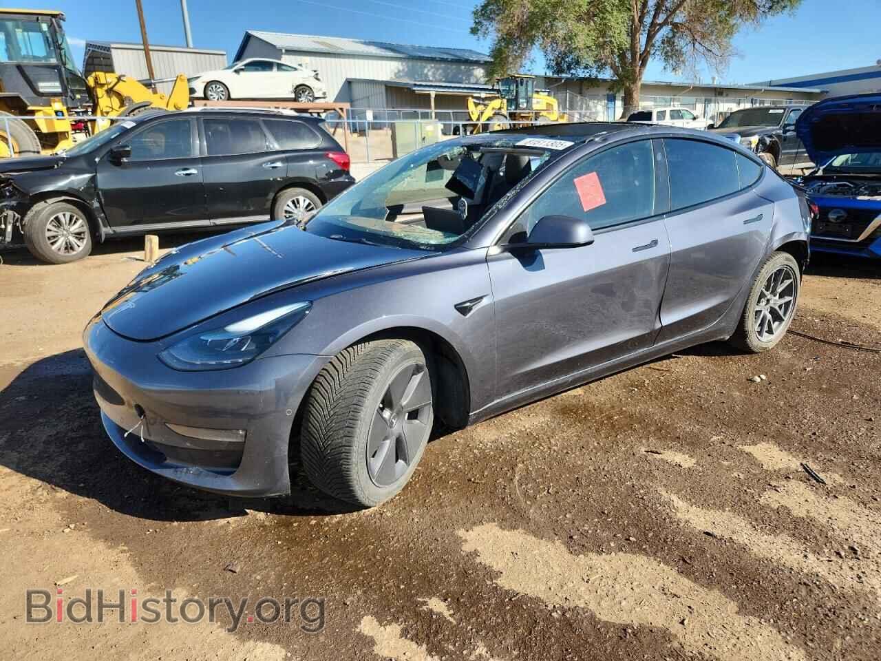 Photo 5YJ3E1EB4NF123002 - TESLA MODEL 3 2022