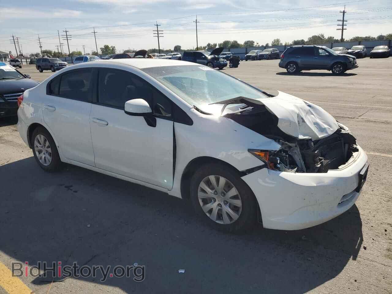 2012 HONDA CIVIC - VIN: 2HGFB2F55CH603434 - Фото 4