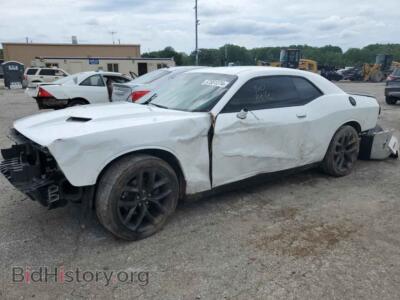 2020 Dodge CHALLENGER SXT, white — VIN 2C3CDZAG2LH110201, Copart