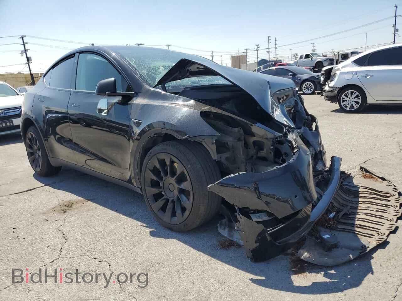 2022 TESLA MODEL Y - VIN: 7SAYGDEE7NF352529 - Фото 4
