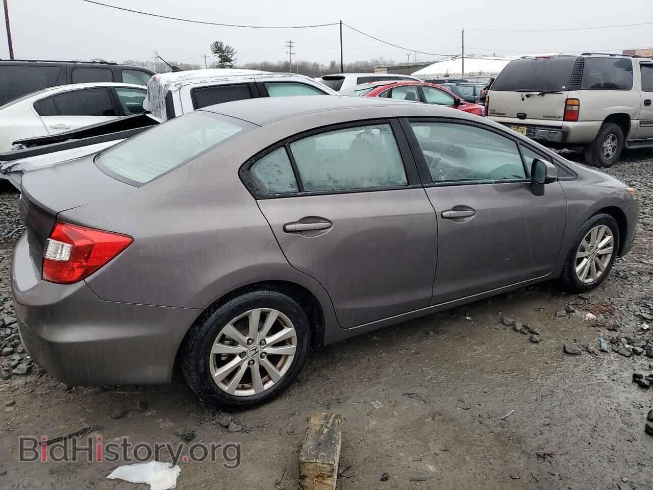 2012 HONDA CIVIC - VIN: 19XFB2F81CE346874 - Фото 3