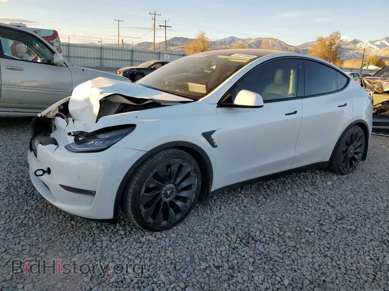 Photo 5YJYGDEF6MF091852 - TESLA MODEL Y 2021