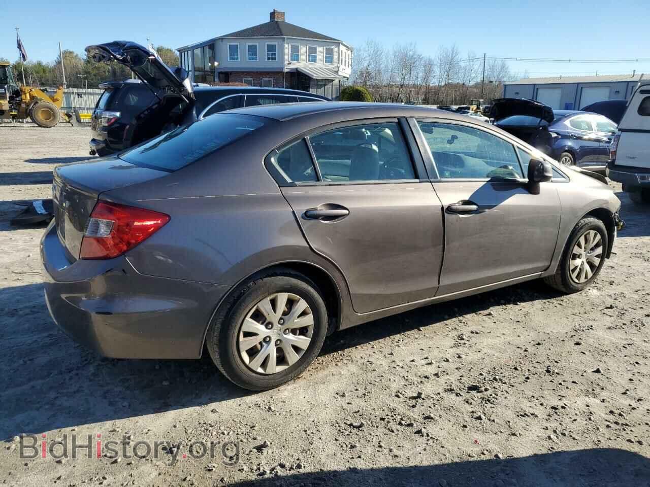 2012 HONDA CIVIC - VIN: 2HGFB2F54CH589879 - Фото 3
