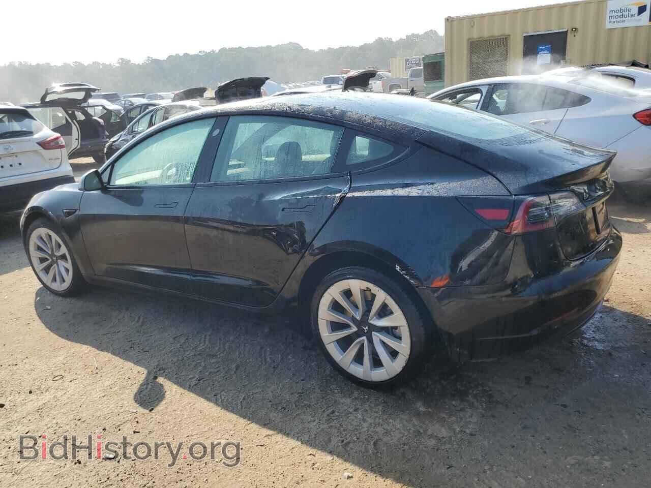 2022 TESLA MODEL 3 - VIN: 5YJ3E1EA0NF371464 - Photo 2