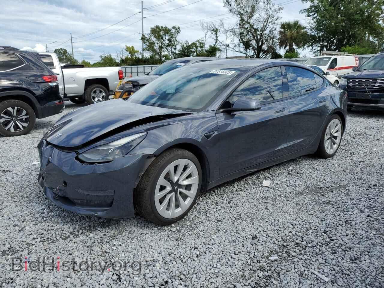 Photo 5YJ3E1EA0MF913371 - TESLA MODEL 3 2021