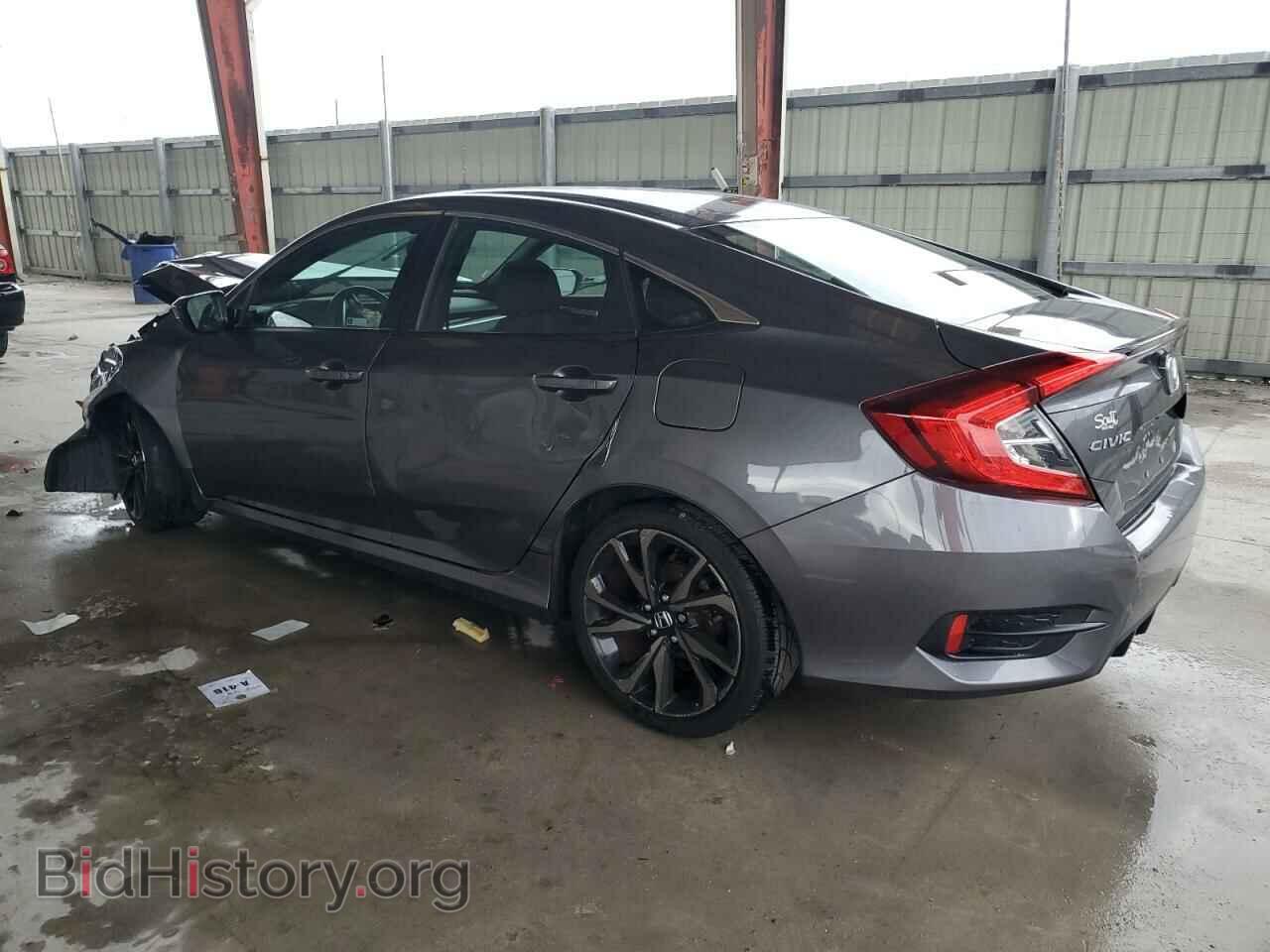 2019 HONDA CIVIC - VIN: 2HGFC2F83KH596926 - Фото 2