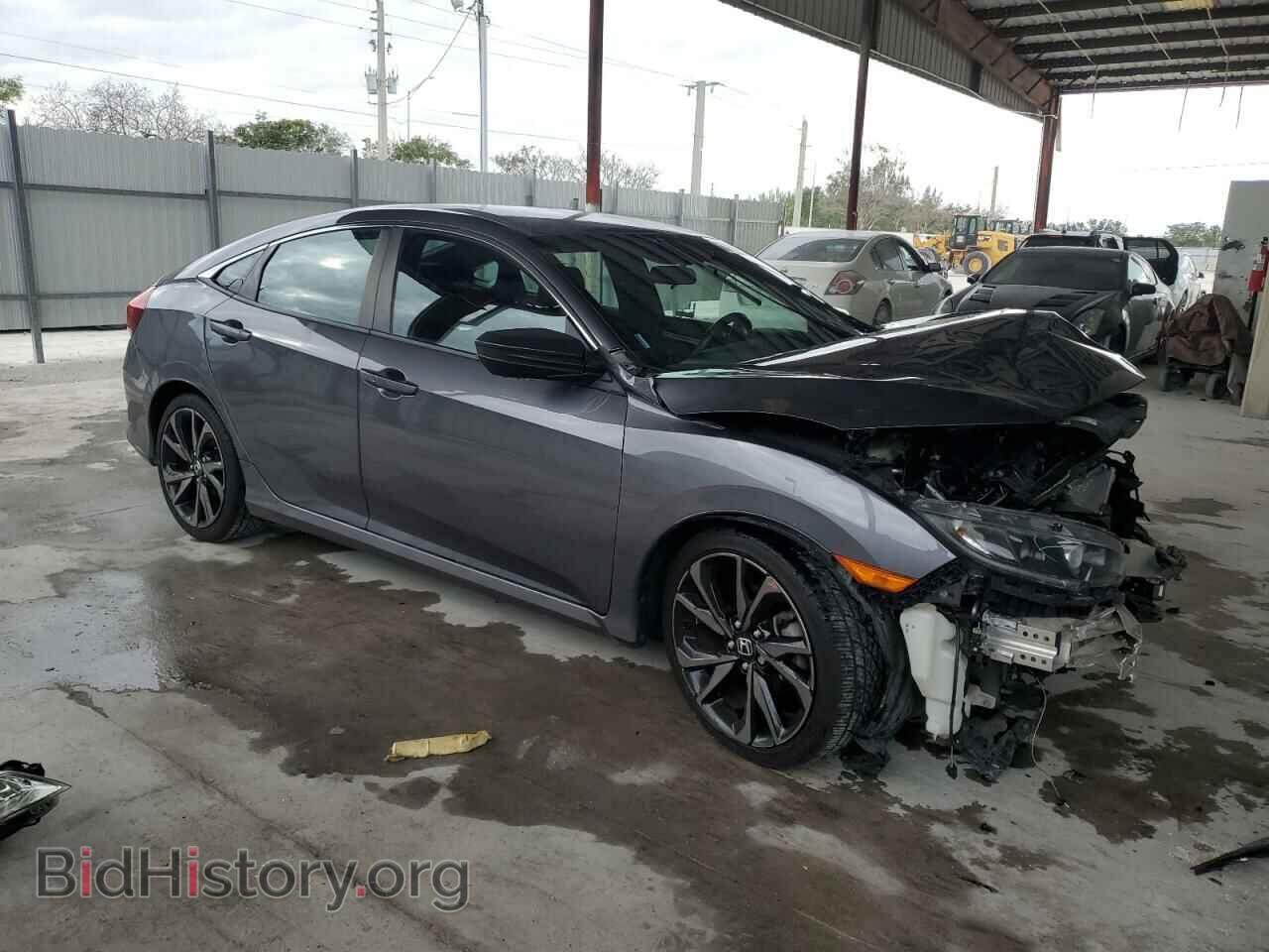 2019 HONDA CIVIC - VIN: 2HGFC2F83KH596926 - Фото 4