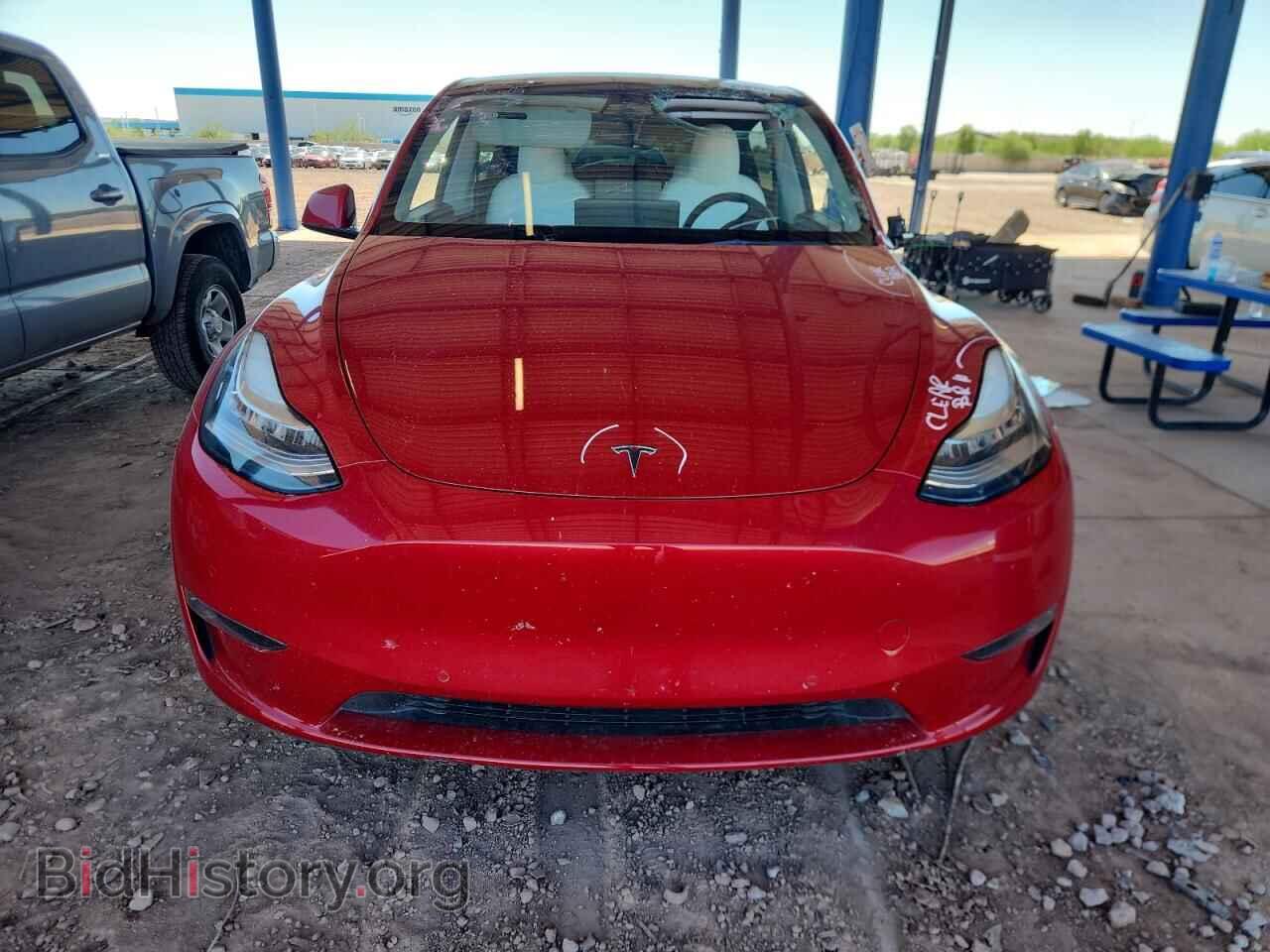2022 TESLA MODEL Y - VIN: 7SAYGDEE2NF355581 - Фото 5