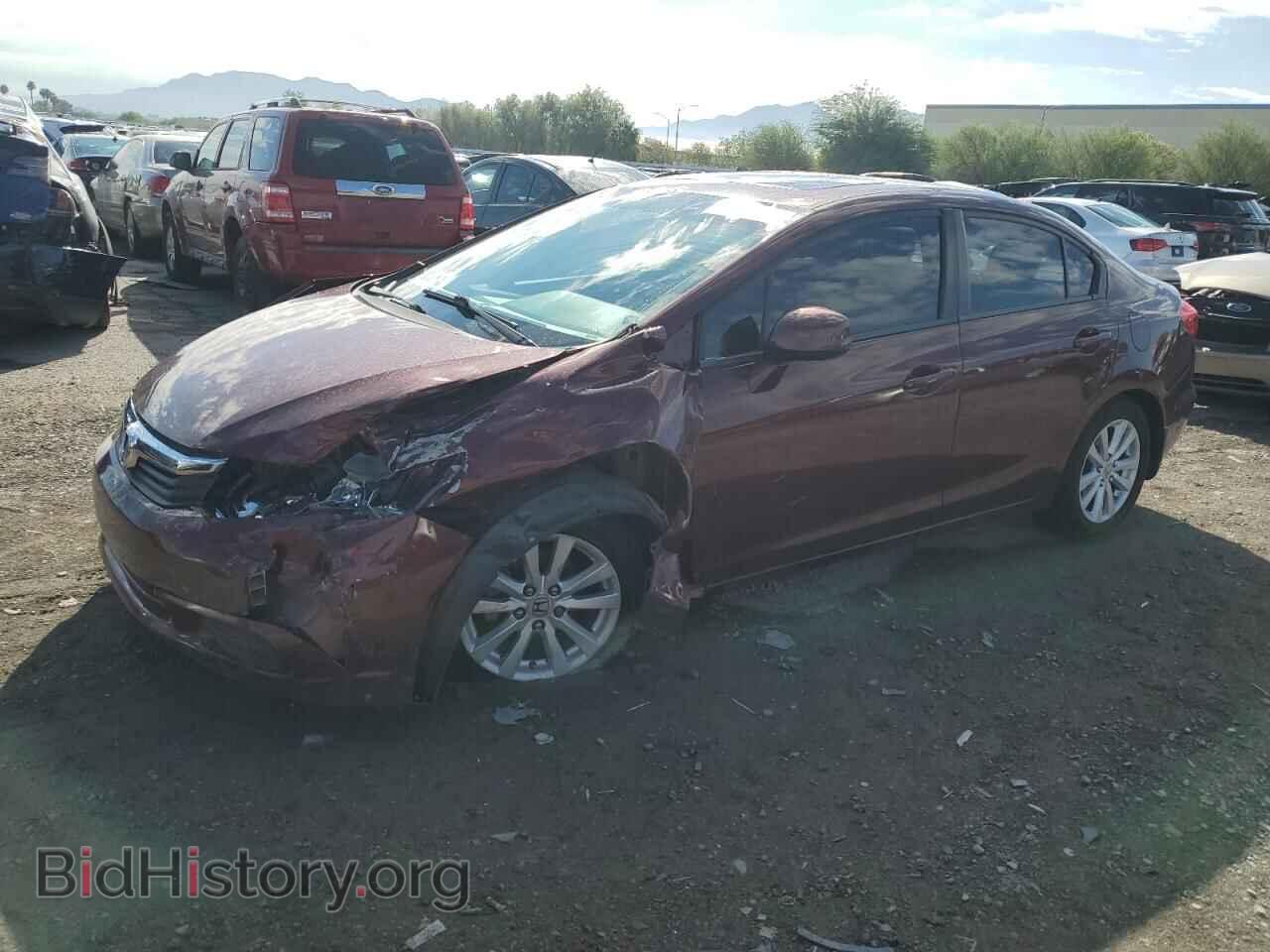 Photo 2HGFB2F87CH551749 - HONDA CIVIC 2012