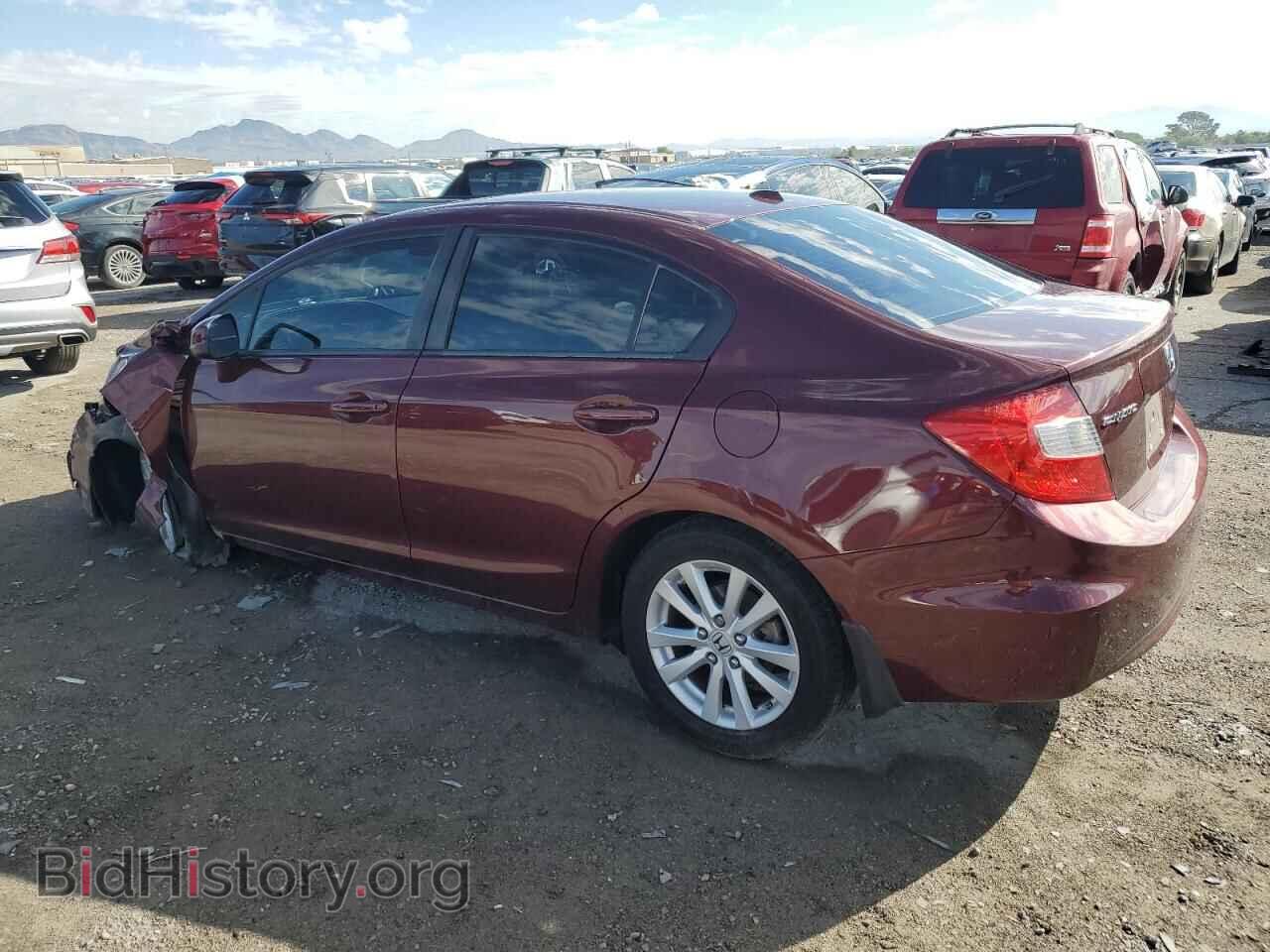 2012 HONDA CIVIC - VIN: 2HGFB2F87CH551749 - Фото 2