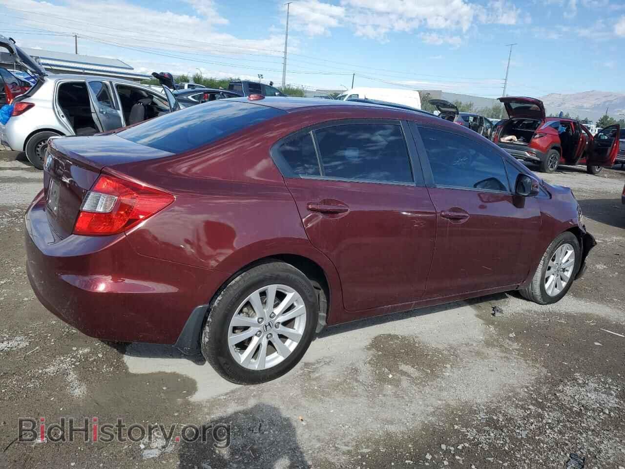 2012 HONDA CIVIC - VIN: 2HGFB2F87CH551749 - Фото 3
