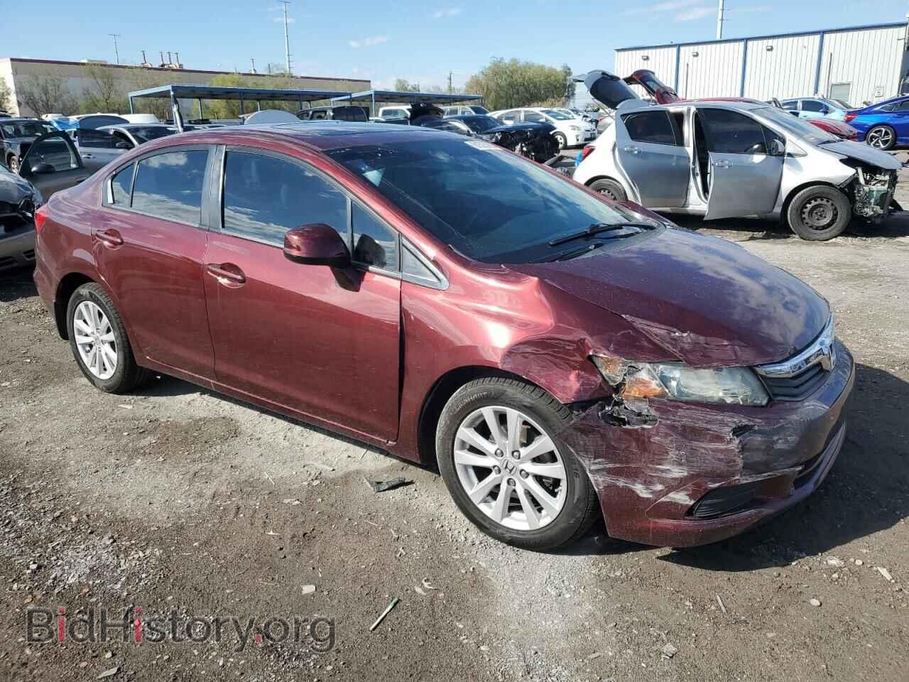 2012 HONDA CIVIC - VIN: 2HGFB2F87CH551749 - Фото 4