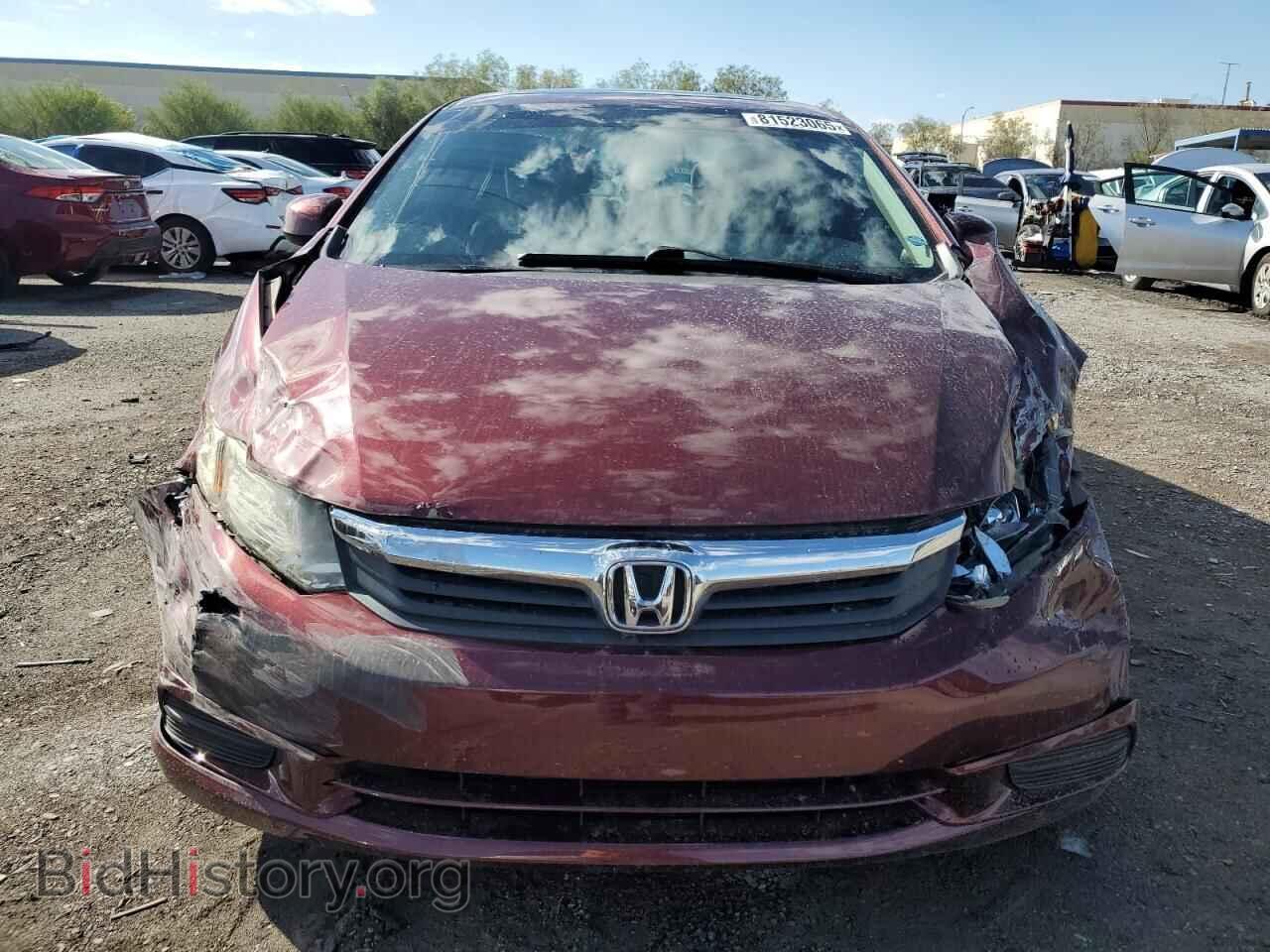 2012 HONDA CIVIC - VIN: 2HGFB2F87CH551749 - Фото 5