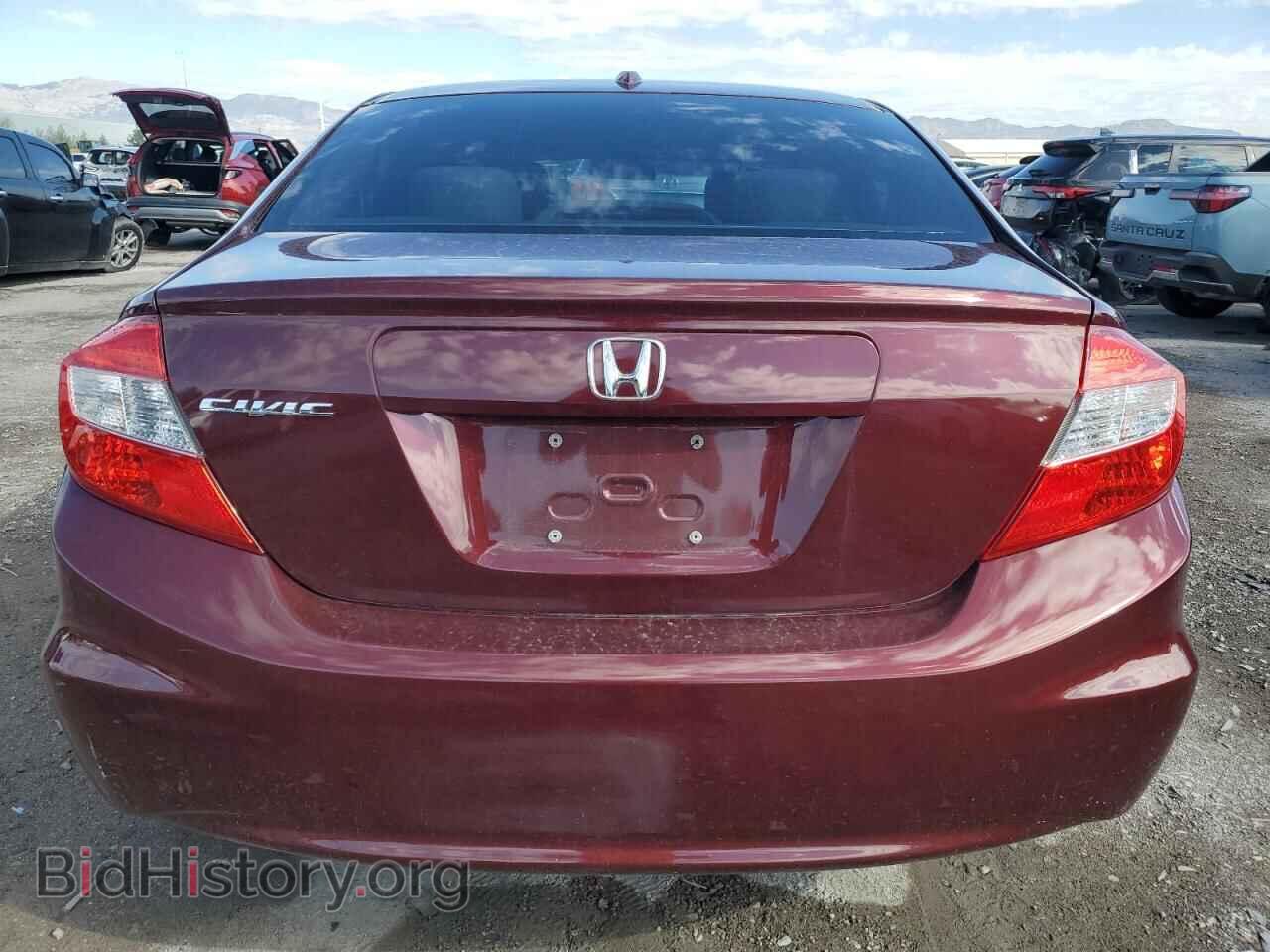 2012 HONDA CIVIC - VIN: 2HGFB2F87CH551749 - Фото 6