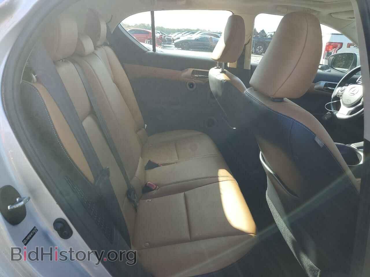 2014 LEXUS CT 200 - VIN: JTHKD5BH4E2186729 - Фото 10
