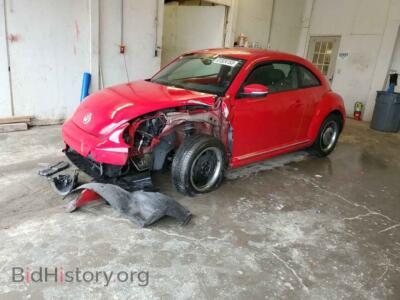 2012 Volkswagen BEETLE, красный — VIN 3VWJP7AT0CM604616, Copart
