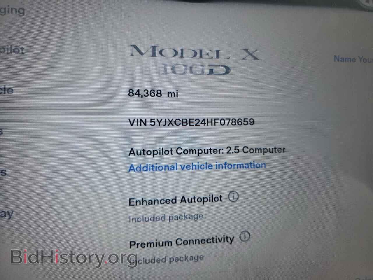 2017 TESLA MODEL X - VIN: 5YJXCBE24HF078659 - Photo 9