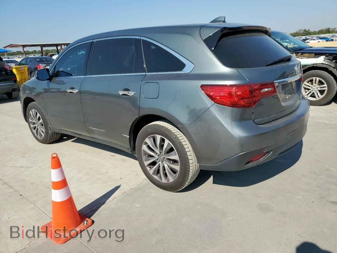 2015 ACURA MDX - VIN: 5FRYD3H62FB008059 - Фото 2
