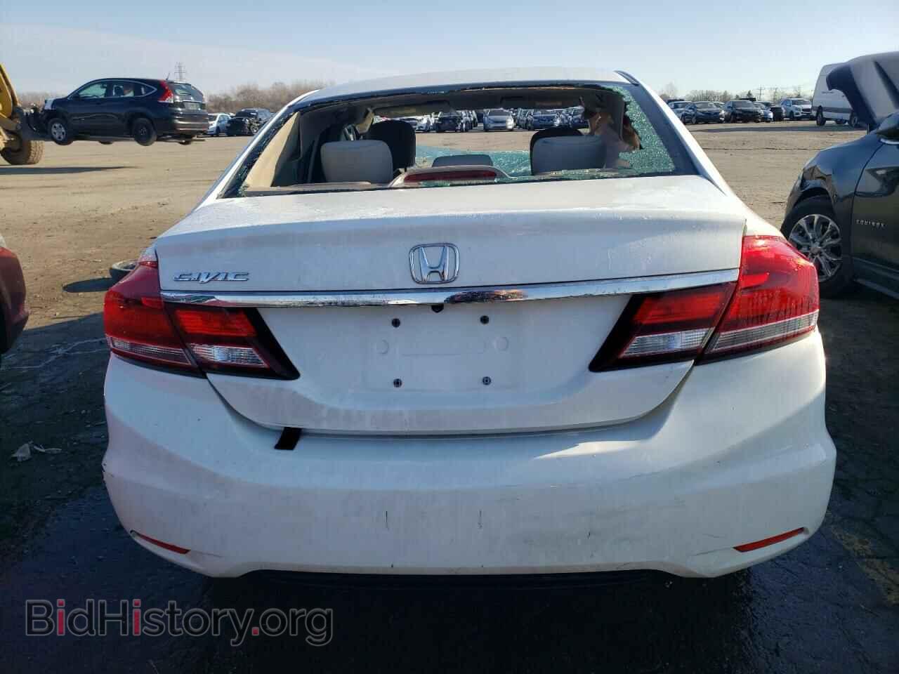 2014 HONDA CIVIC - VIN: 19XFB2F51EE000669 - Фото 6