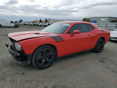 2014 Dodge CHALLENGER R/T, red — VIN 2C3CDYBT8EH101351, Copart
