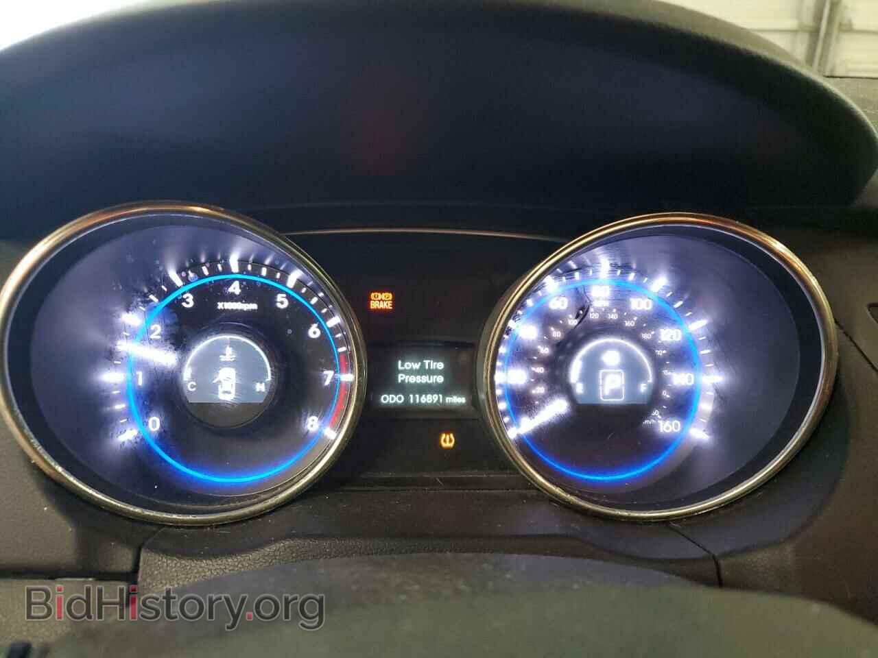 2012 HYUNDAI SONATA - VIN: 5NPEC4AC5CH436704 - Фото 9