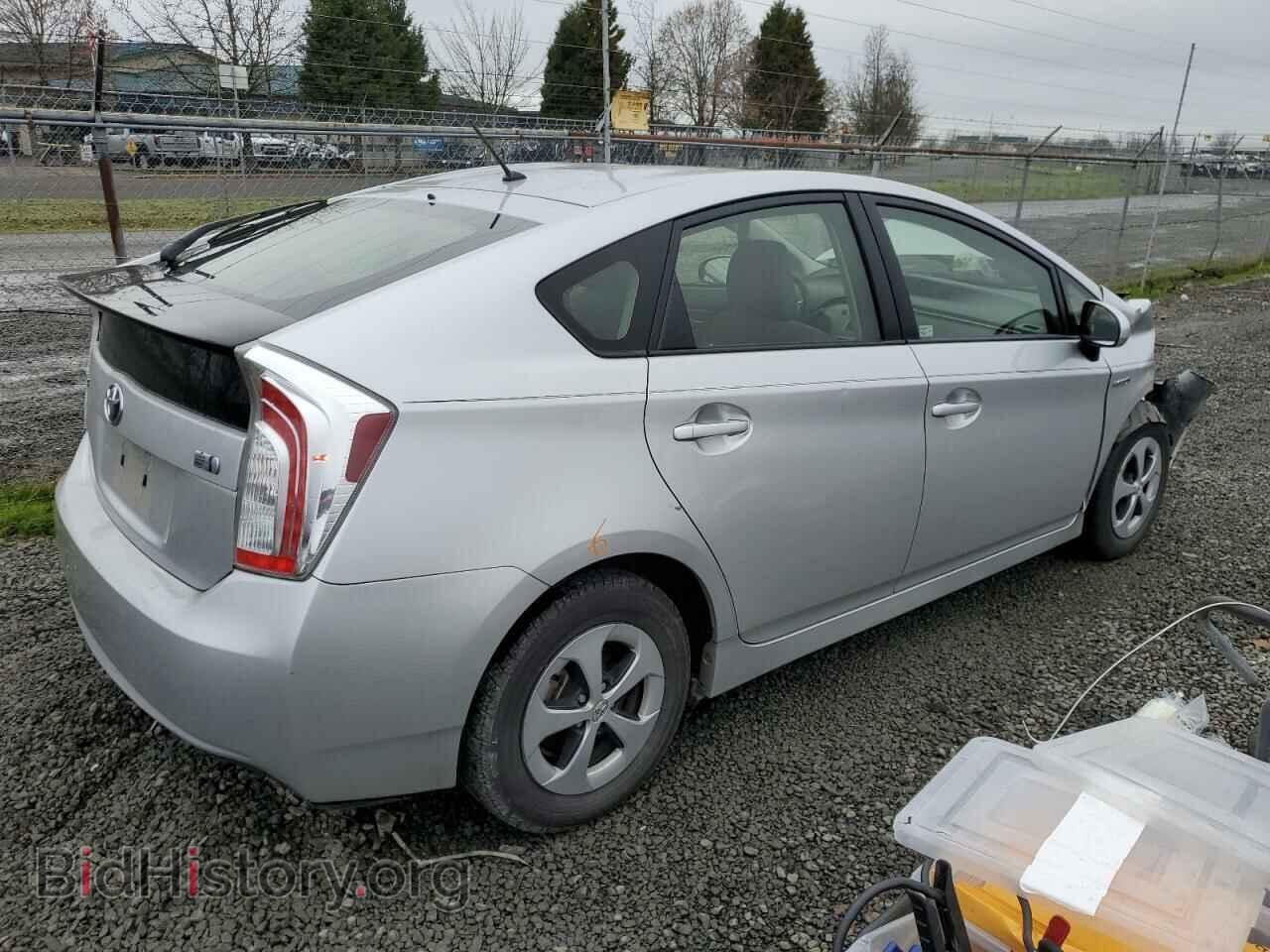2012 TOYOTA PRIUS - VIN: JTDKN3DU4C1592476 - Фото 3