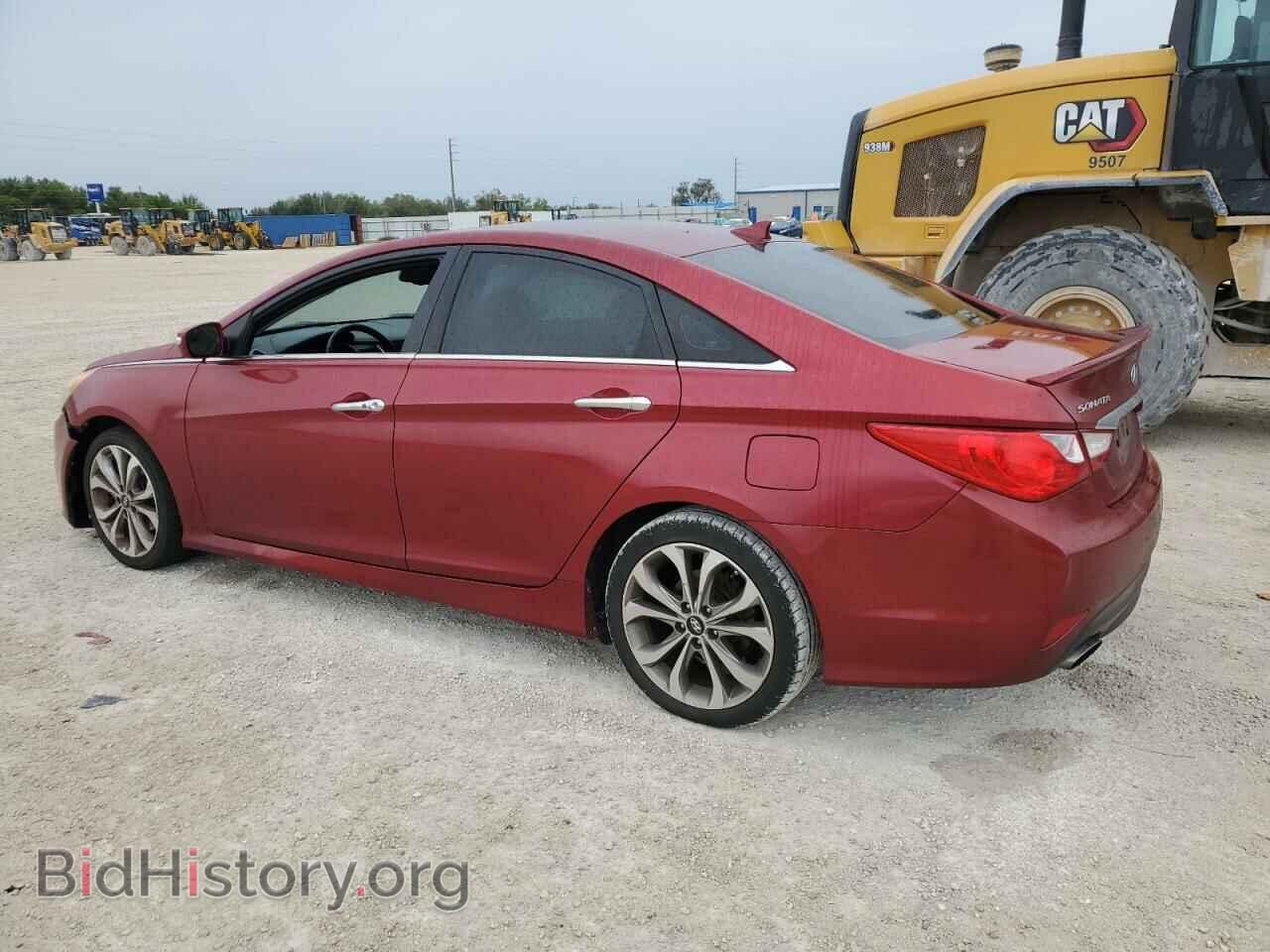 2014 HYUNDAI SONATA - VIN: 5NPEC4AB0EH944329 - Фото 2