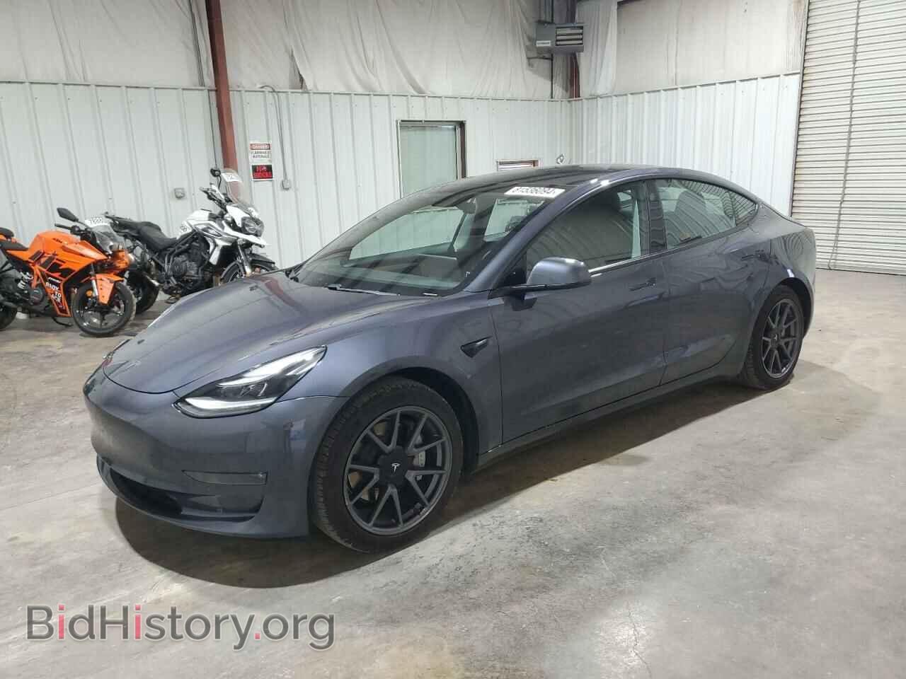 Фотография 5YJ3E1EB1MF019565 - TESLA MODEL 3 2021