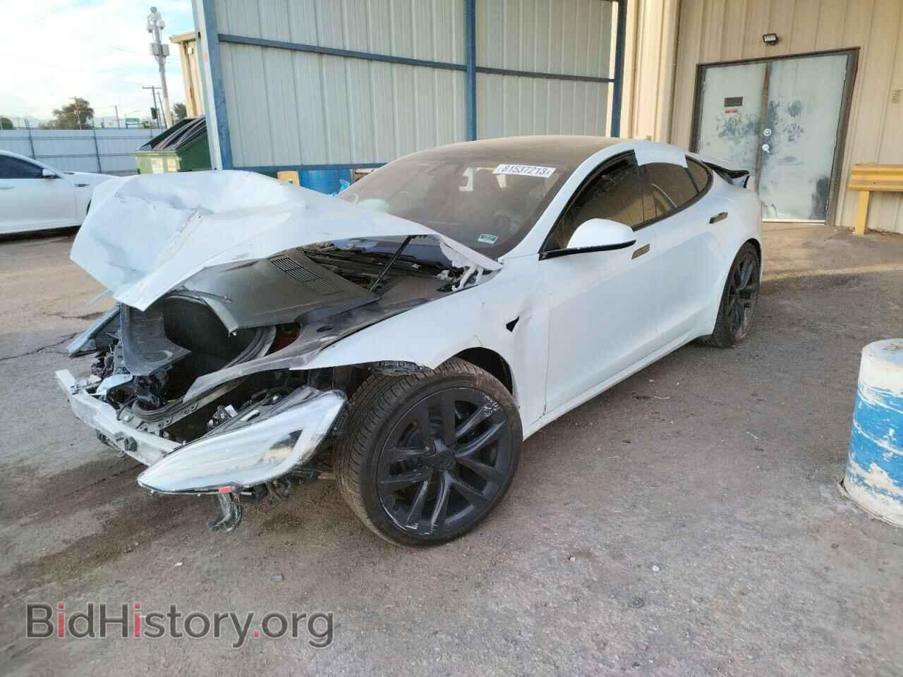 Photo 5YJSA1E68MF452097 - TESLA MODEL S 2021