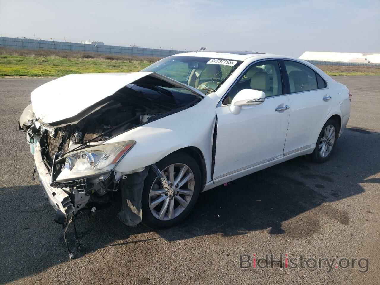 Photo JTHBK1EG6C2476002 - LEXUS ES350 2012