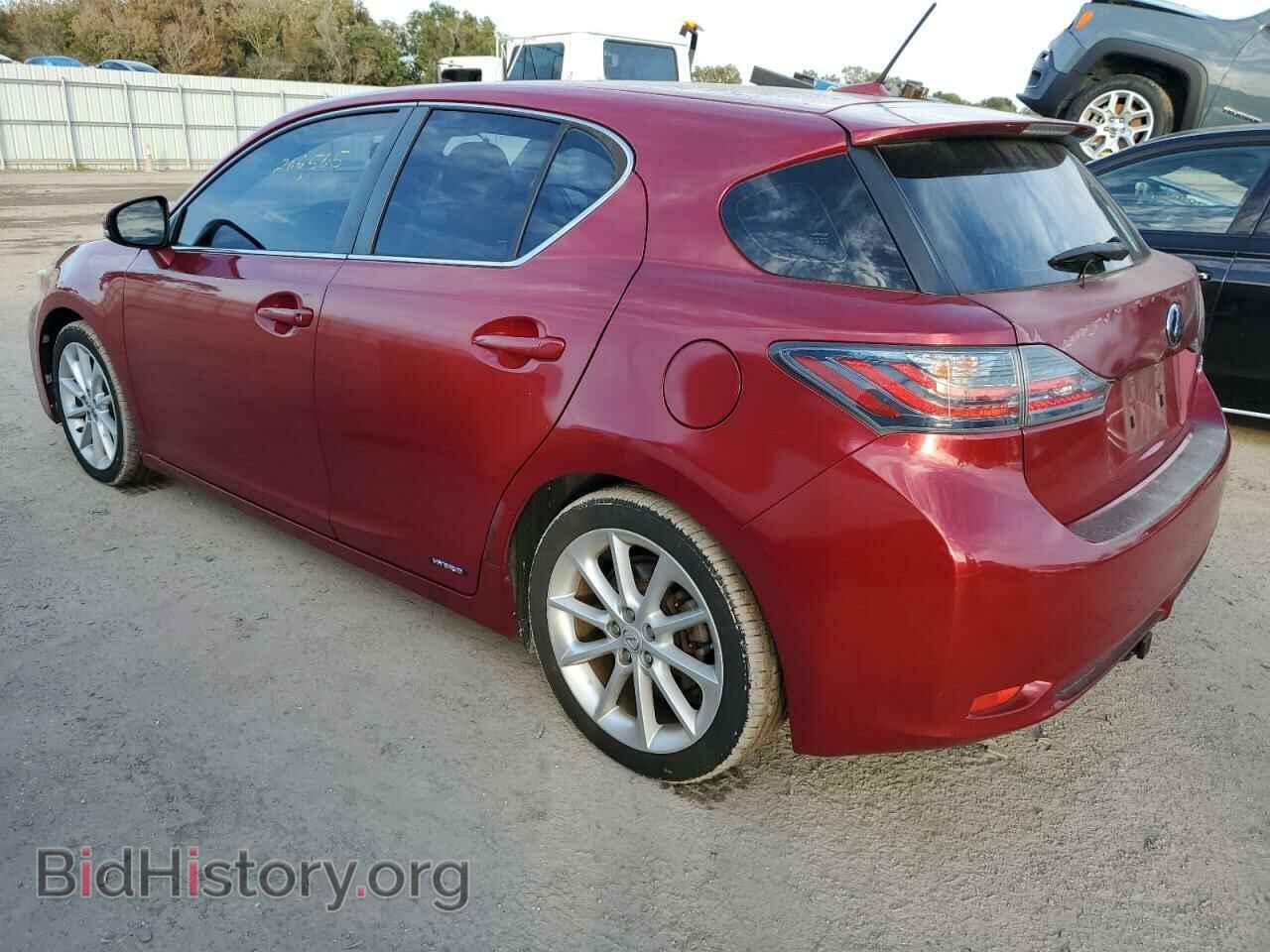 2012 LEXUS CT 200 - VIN: JTHKD5BH7C2108152 - Фото 2