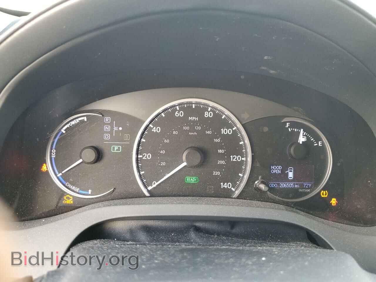 2012 LEXUS CT 200 - VIN: JTHKD5BH7C2108152 - Фото 9