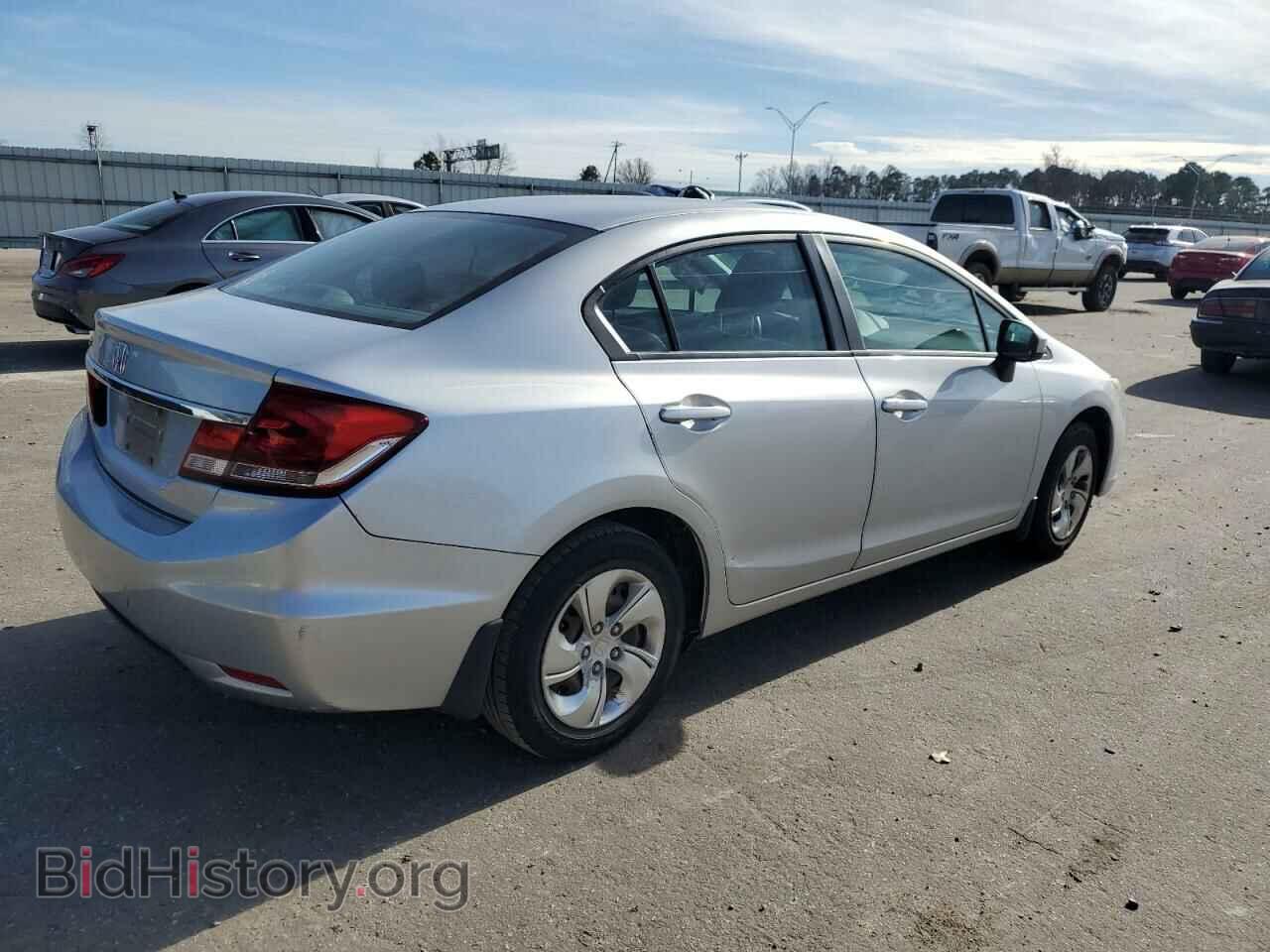 2014 HONDA CIVIC - VIN: 19XFB2F50EE082149 - Фото 3