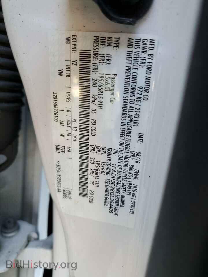 2016 FORD FOCUS - VIN: 1FADP3E28GL354405 - Photo 13