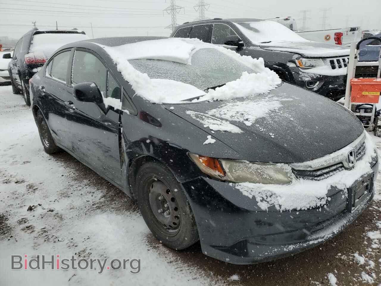 2012 HONDA CIVIC - VIN: 19XFB2F52CE033693 - Фото 4
