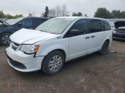 2019 Dodge CARAVAN SE, белый — VIN 2C4RDGBG0KR779990, Copart
